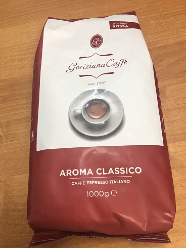 Кофе Goriziana Caffe Aroma classico (Арабика 60%, робусты 40%)